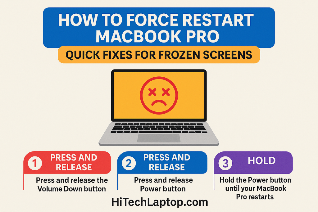 How to Force Restart Macbook Pro: Quick Fixes for Frozen Screens