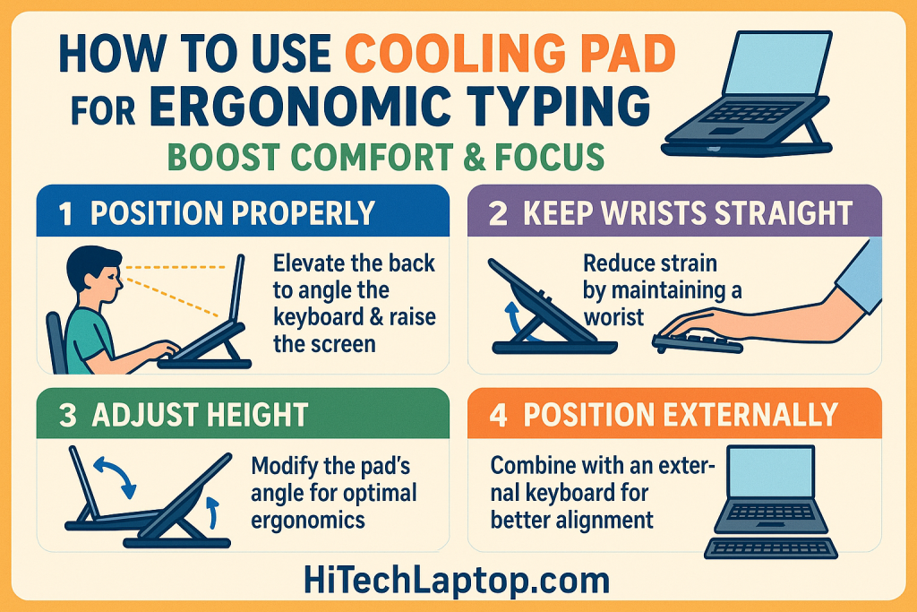 How to Use Cooling Pad for Ergonomic Typing: Boost Comfort & Focus