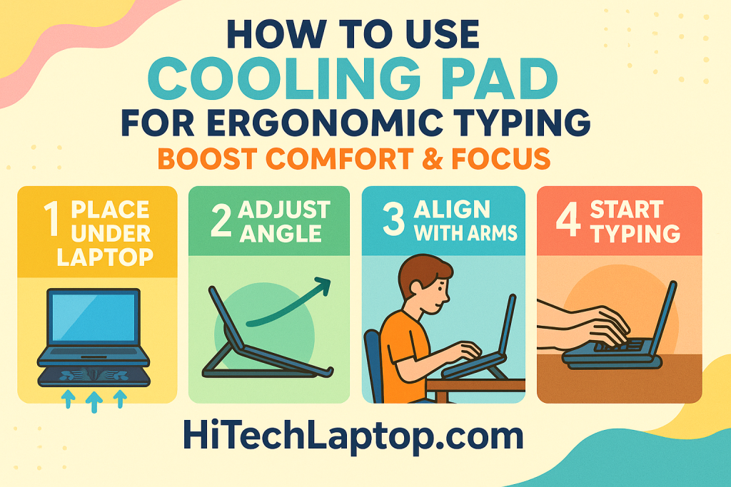How to Use Cooling Pad for Ergonomic Typing: Boost Comfort & Focus