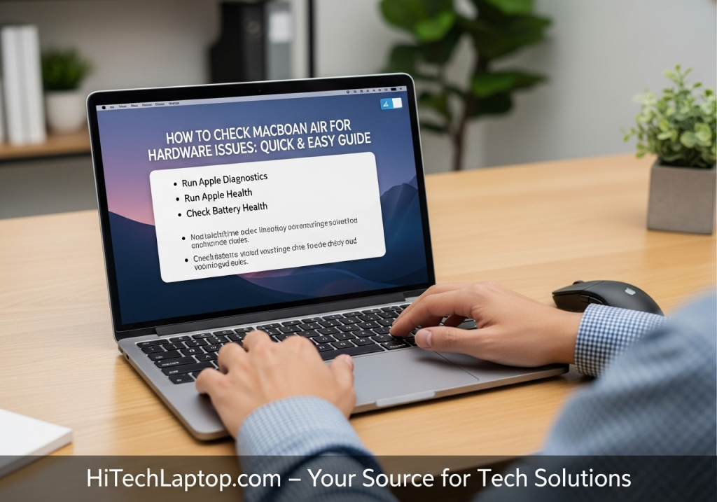 How to Check Macbook Air for Hardware Issues: Quick & Easy Guide