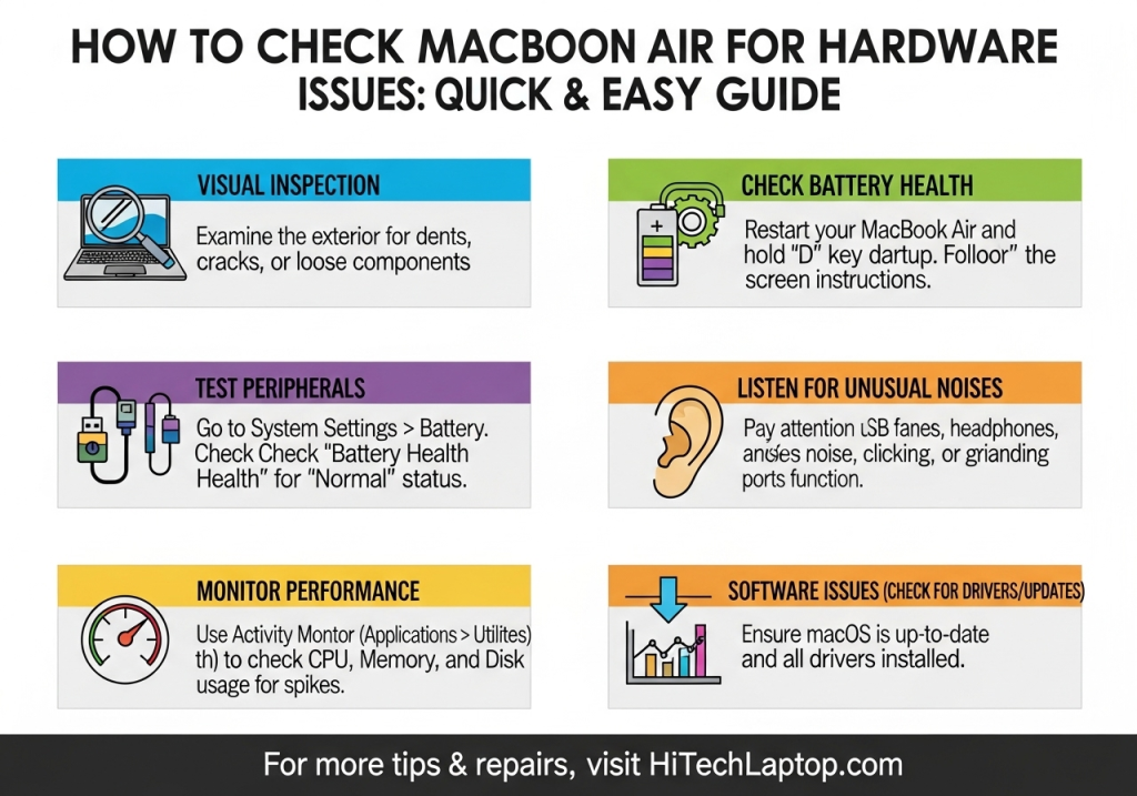 How to Check Macbook Air for Hardware Issues: Quick & Easy Guide