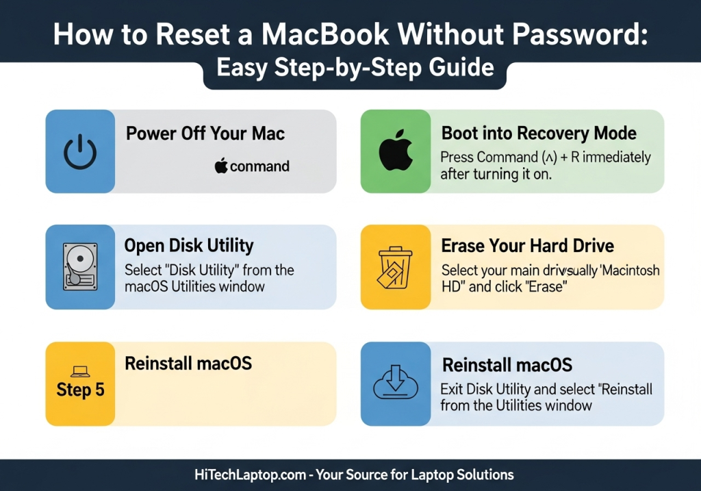 How to Reset a Macbook Without Password: Easy Step-by-Step Guide