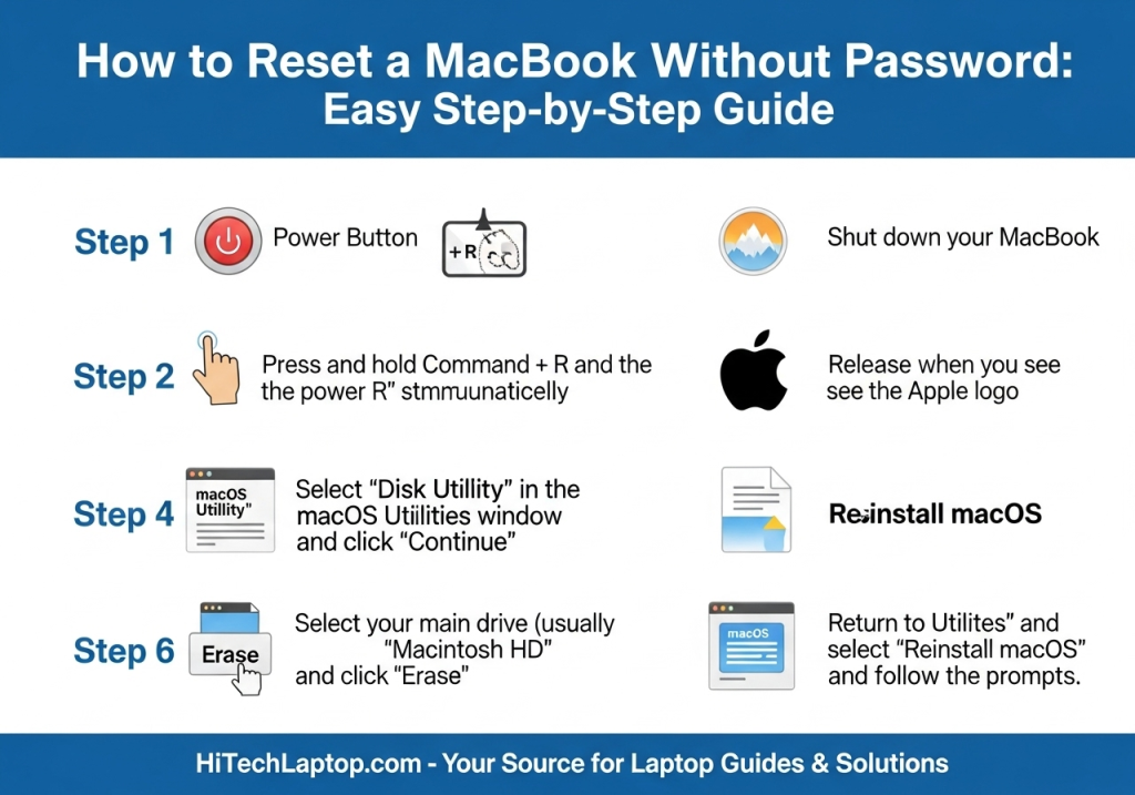 How to Reset a Macbook Without Password: Easy Step-by-Step Guide