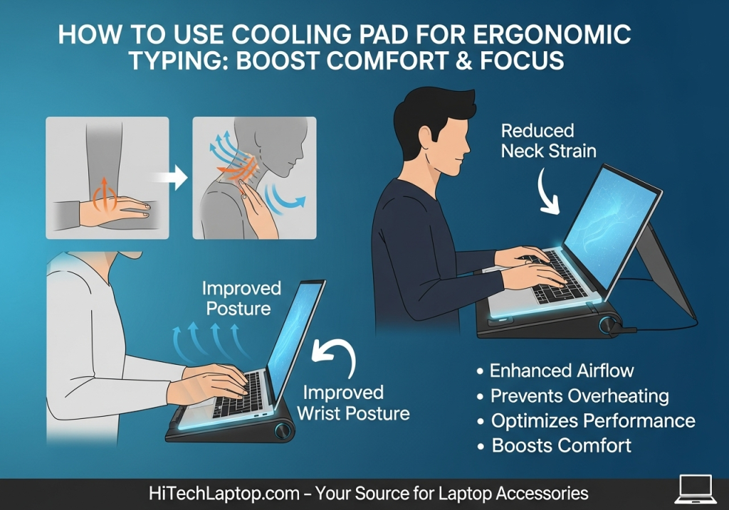 How to Use Cooling Pad for Ergonomic Typing: Boost Comfort & Focus