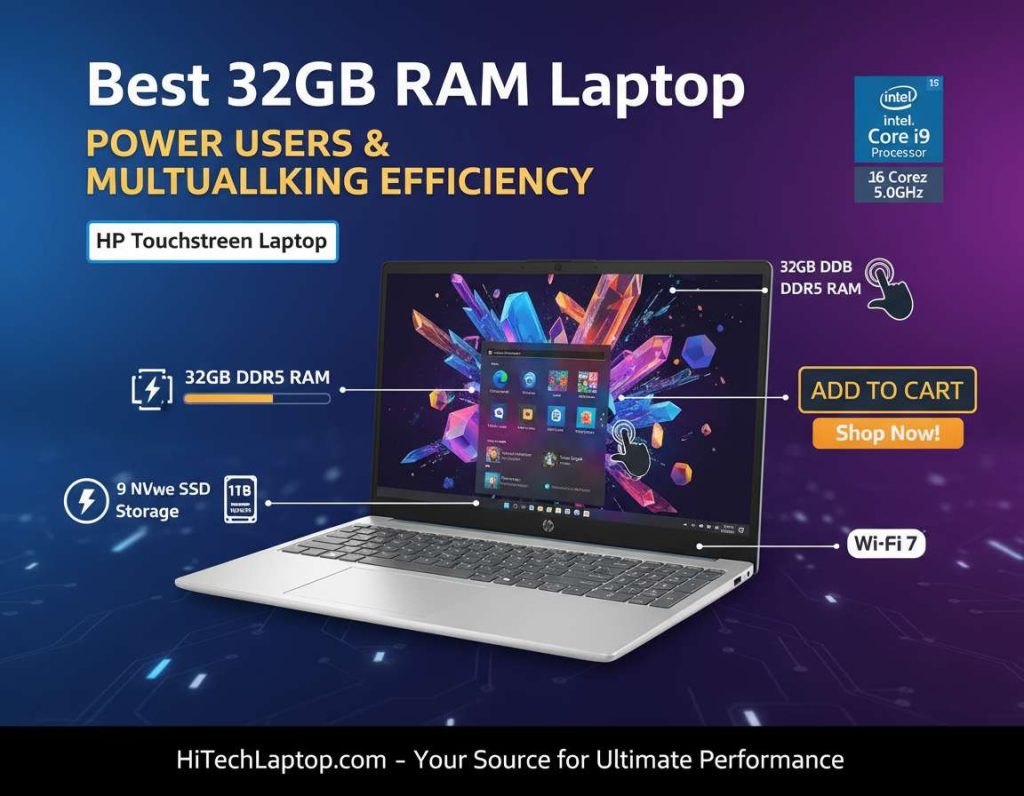 Best 32 Gb Ram Laptop for Power Users and Multitasking Efficiency