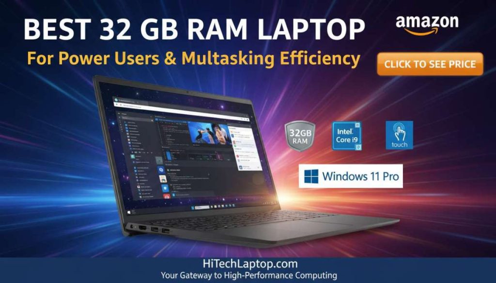 Best 32 Gb Ram Laptop for Power Users and Multitasking Efficiency